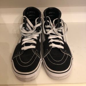 Black High-Top Vans